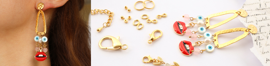 Nuova collezione di componenti e ciondoli in metallo DQ