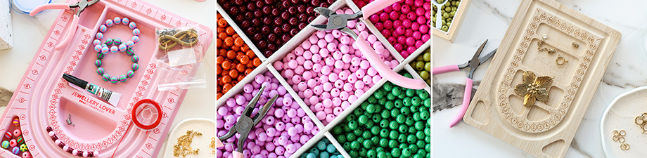 Novità! Pratiche tavolette per infilare gioielli Novità! Pratiche tavolette per infilare gioielli