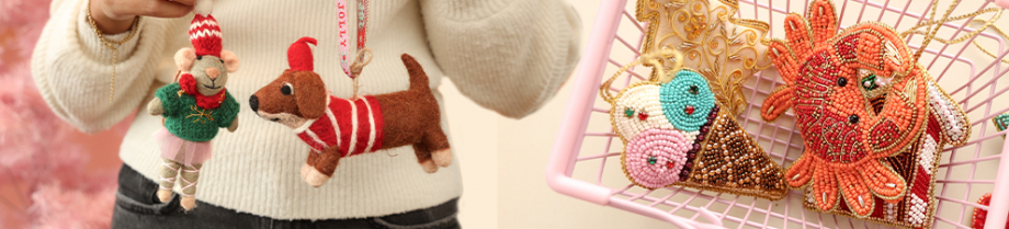 Nuova collezione di pendenti trendy natalizi