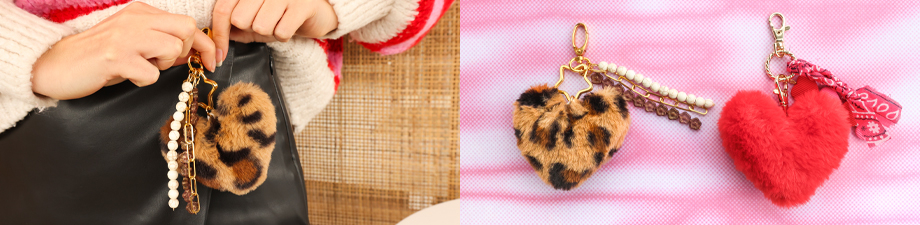 Anello bris&eacute; per portachiavi / Ciondoli per borse