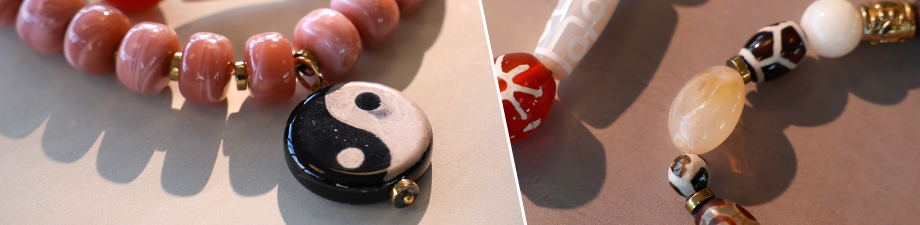 Nuova serie di perline in pietra naturale