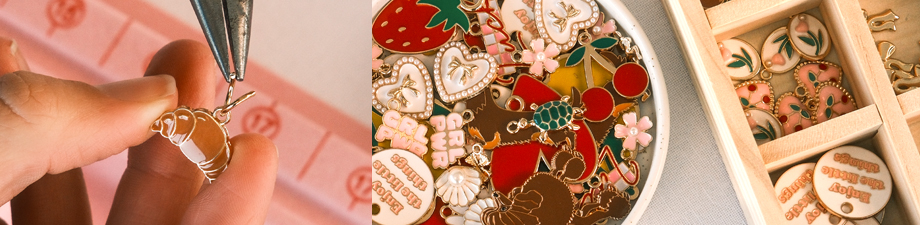 Nuovi ciondoli in metallo coloratissimi!