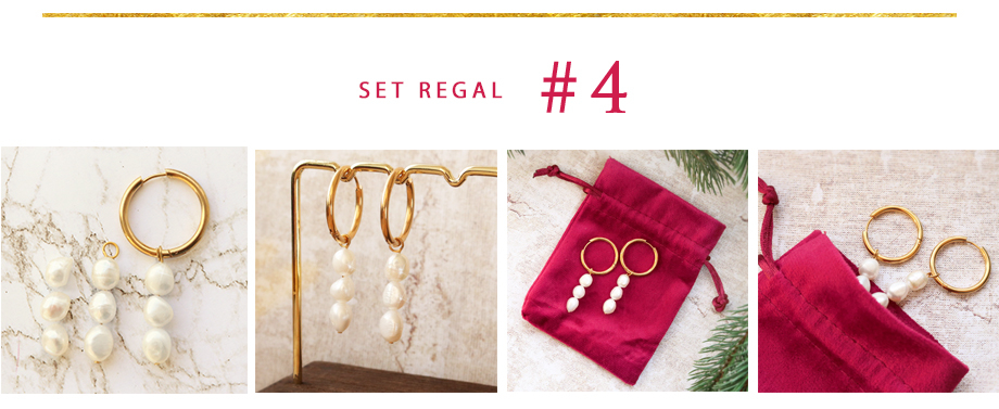 Gift set 5: Satijnen armband met stainless steel tussenstuk